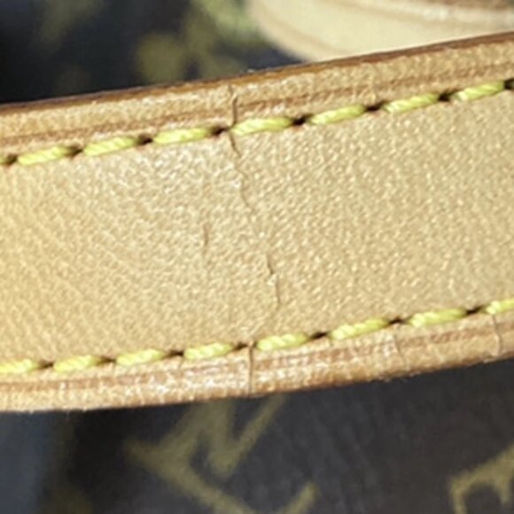 LOUIS VUITTON Nano Noe Mini Hand Bag Monogram Leather Brown M42227 631KA826 - Picture 8 of 16